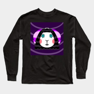 Muffy ACNH w/ Background Long Sleeve T-Shirt